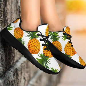 Summer Pineapple Pattern Print Sport Shoes GearFrost