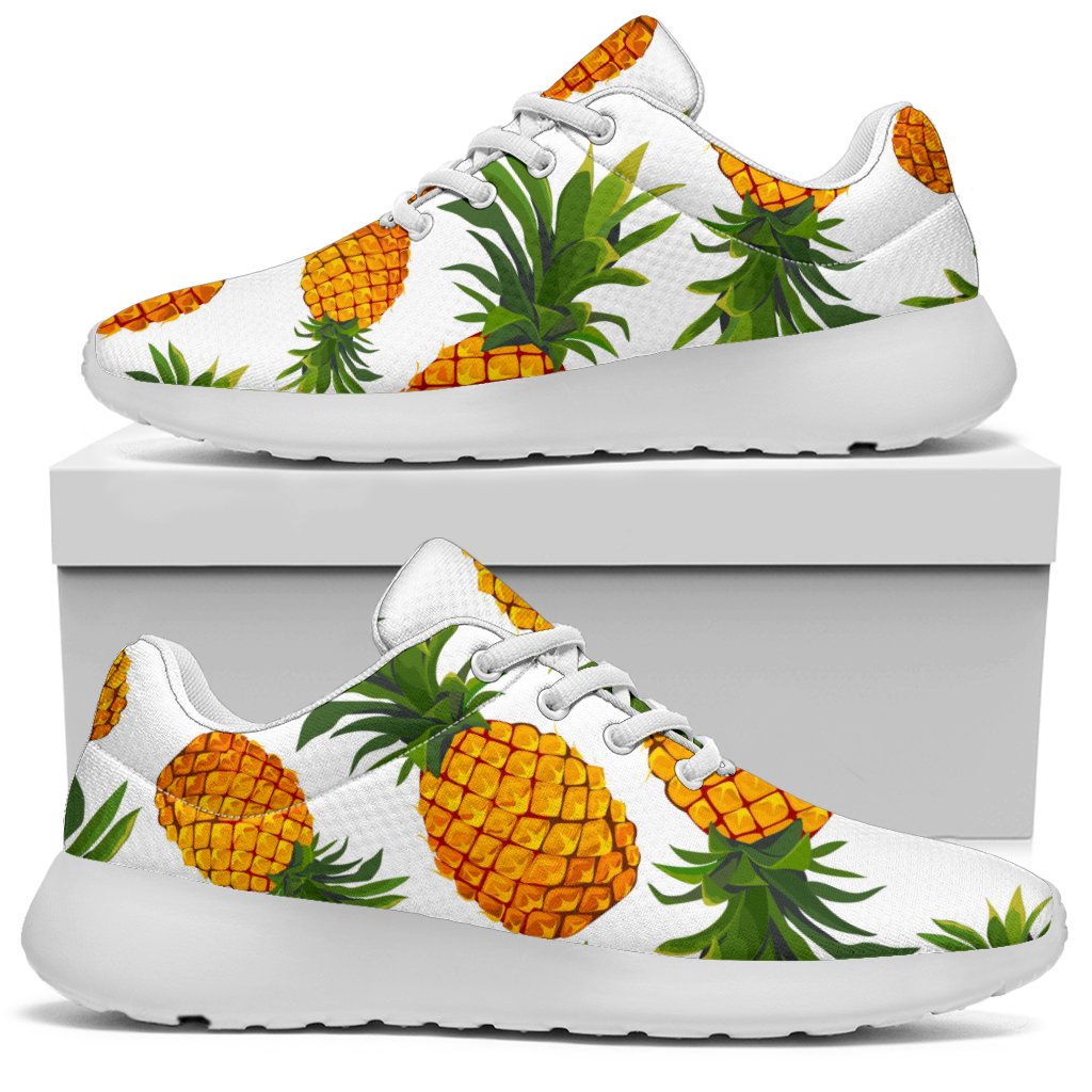 Summer Pineapple Pattern Print Sport Shoes GearFrost