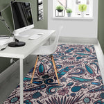 Summer Surfing Pattern Print Area Rug GearFrost