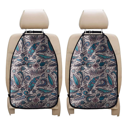 Summer Surfing Pattern Print Car Seat Organizers