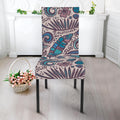 Summer Surfing Pattern Print Dining Chair Slipcover