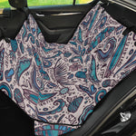 Summer Surfing Pattern Print Pet Car Back Seat Cover