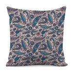 Summer Surfing Pattern Print Pillow Cover