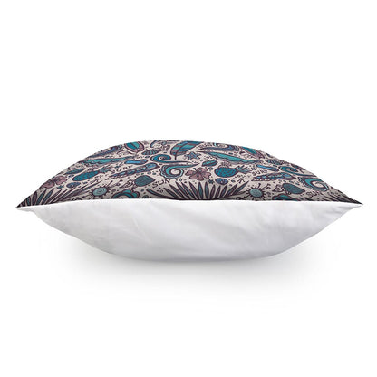 Summer Surfing Pattern Print Pillow Cover
