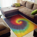Summer Tie Dye Print Floor Mat