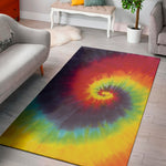 Summer Tie Dye Print Area Rug
