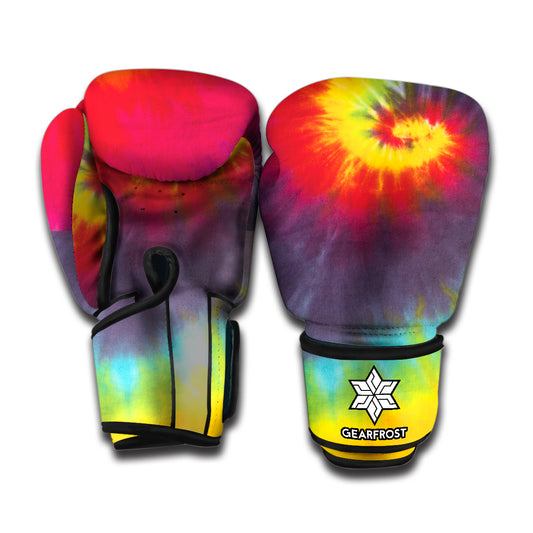 Summer Tie Dye Print Boxing Gloves