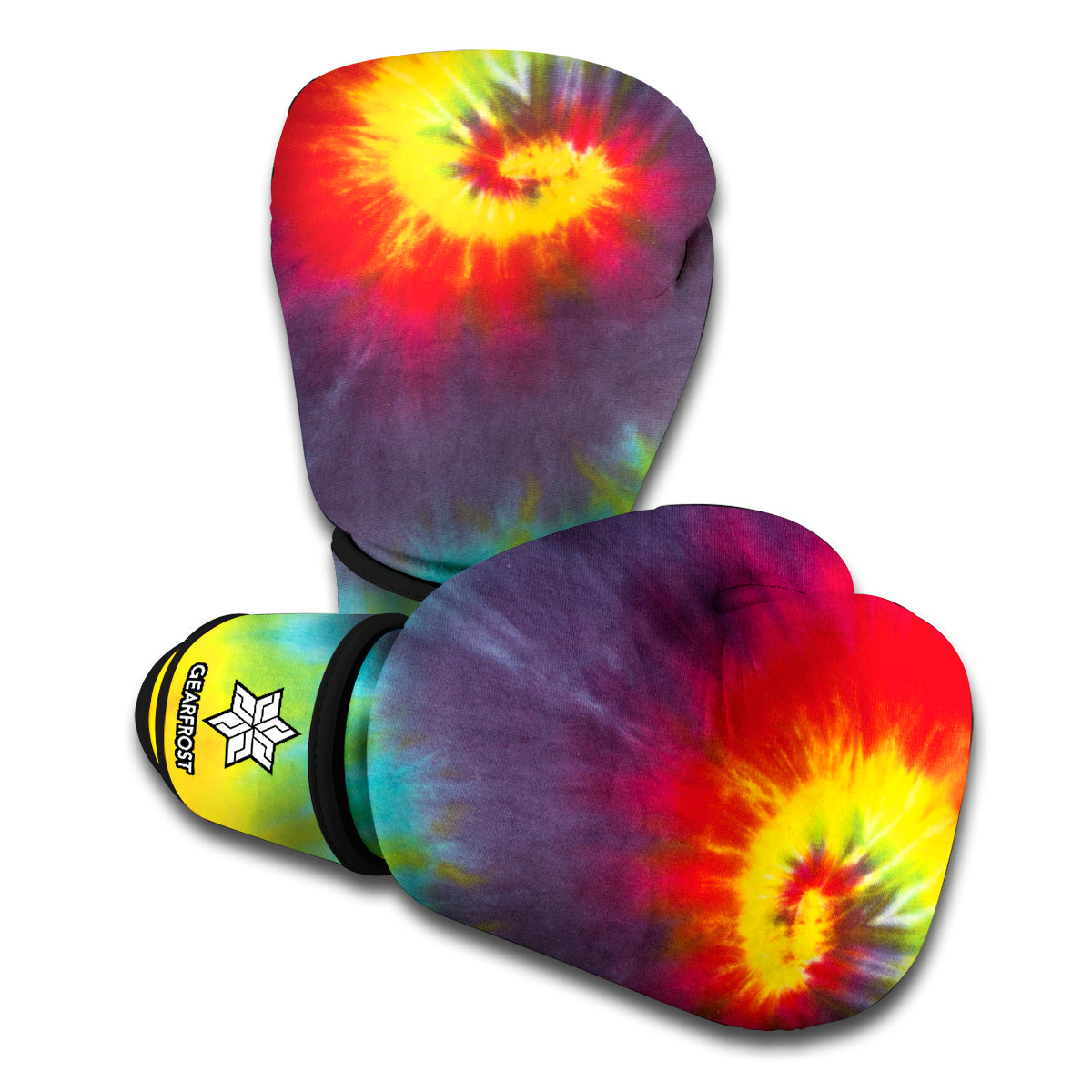 Summer Tie Dye Print Boxing Gloves