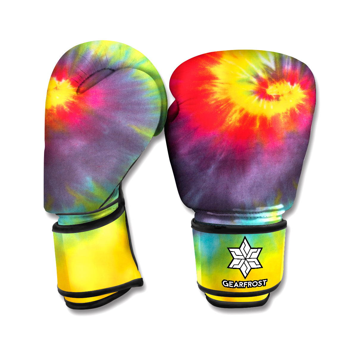 Summer Tie Dye Print Boxing Gloves