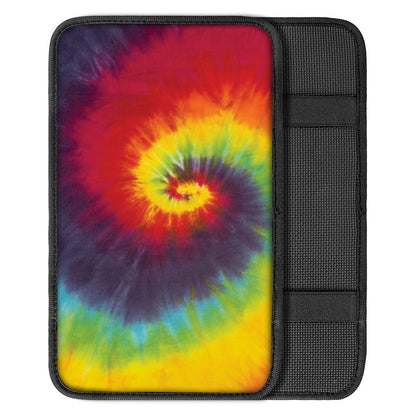 Summer Tie Dye Print Car Center Console Cover