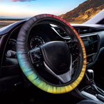 Summer Tie Dye Print Car Steering Wheel Cover