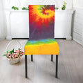 Summer Tie Dye Print Dining Chair Slipcover