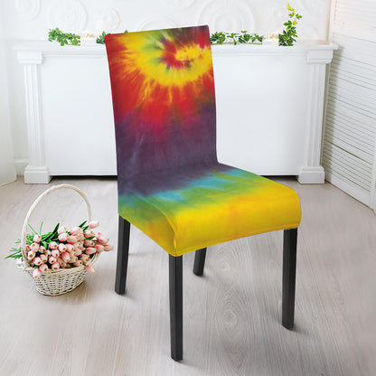 Summer Tie Dye Print Dining Chair Slipcover
