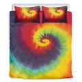 Summer Tie Dye Print Duvet Cover Bedding Set