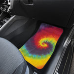 Summer Tie Dye Print Front and Back Car Floor Mats