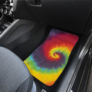 Summer Tie Dye Print Front Car Floor Mats