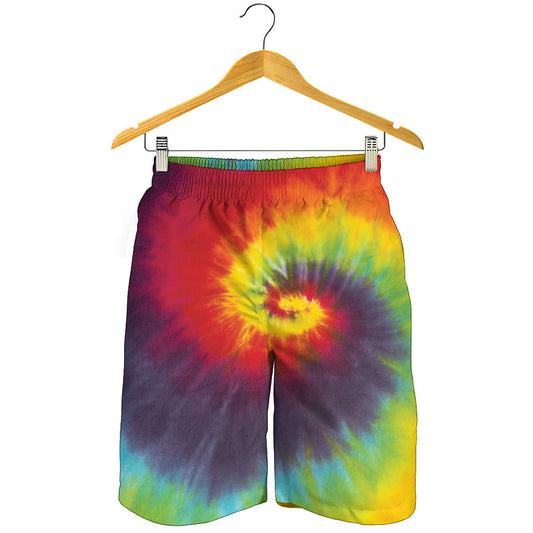 Summer Tie Dye Print Men's Shorts