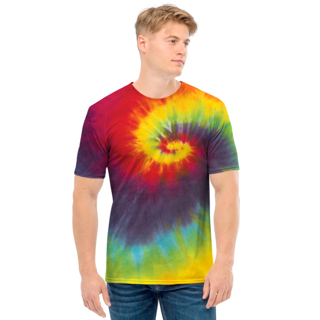 Summer Tie Dye Print Men's T-Shirt