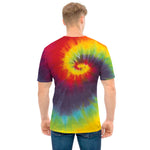 Summer Tie Dye Print Men's T-Shirt