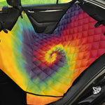 Summer Tie Dye Print Pet Car Back Seat Cover