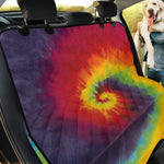 Summer Tie Dye Print Pet Car Back Seat Cover