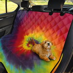 Summer Tie Dye Print Pet Car Back Seat Cover