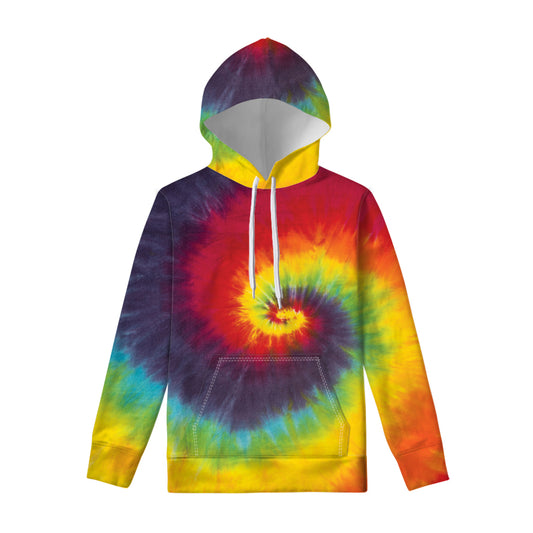 Summer Tie Dye Print Pullover Hoodie