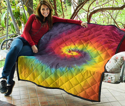 Summer Tie Dye Print Quilt