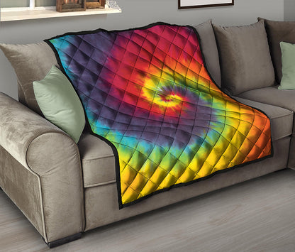 Summer Tie Dye Print Quilt