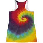 Summer Tie Dye Print Women's Racerback Tank Top