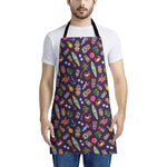 Summer Totem Pattern Print Apron