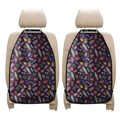 Summer Totem Pattern Print Car Seat Organizers
