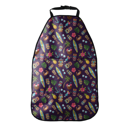 Summer Totem Pattern Print Car Seat Organizers