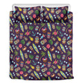 Summer Totem Pattern Print Duvet Cover Bedding Set