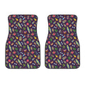 Summer Totem Pattern Print Front Car Floor Mats