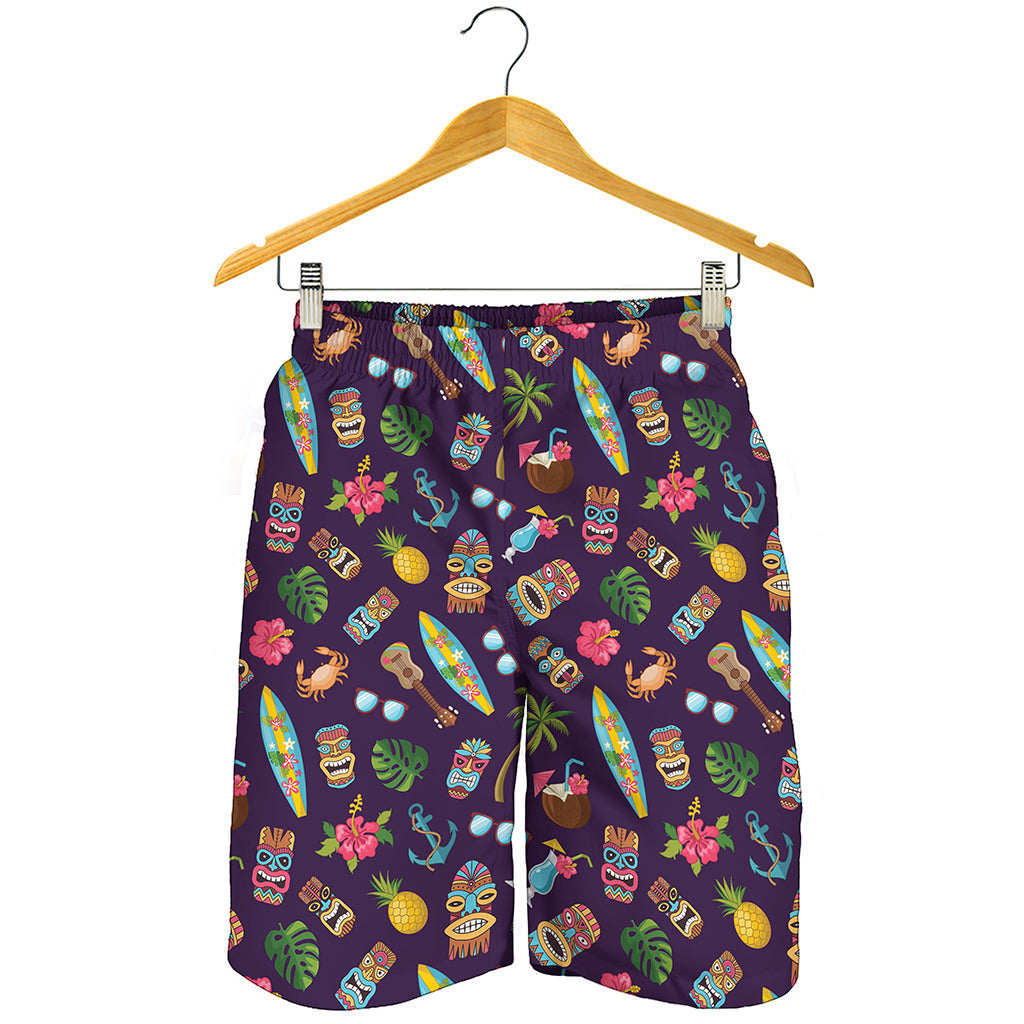 Summer Totem Pattern Print Men's Shorts