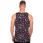 Summer Totem Pattern Print Men's Tank Top