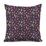Summer Totem Pattern Print Pillow Cover
