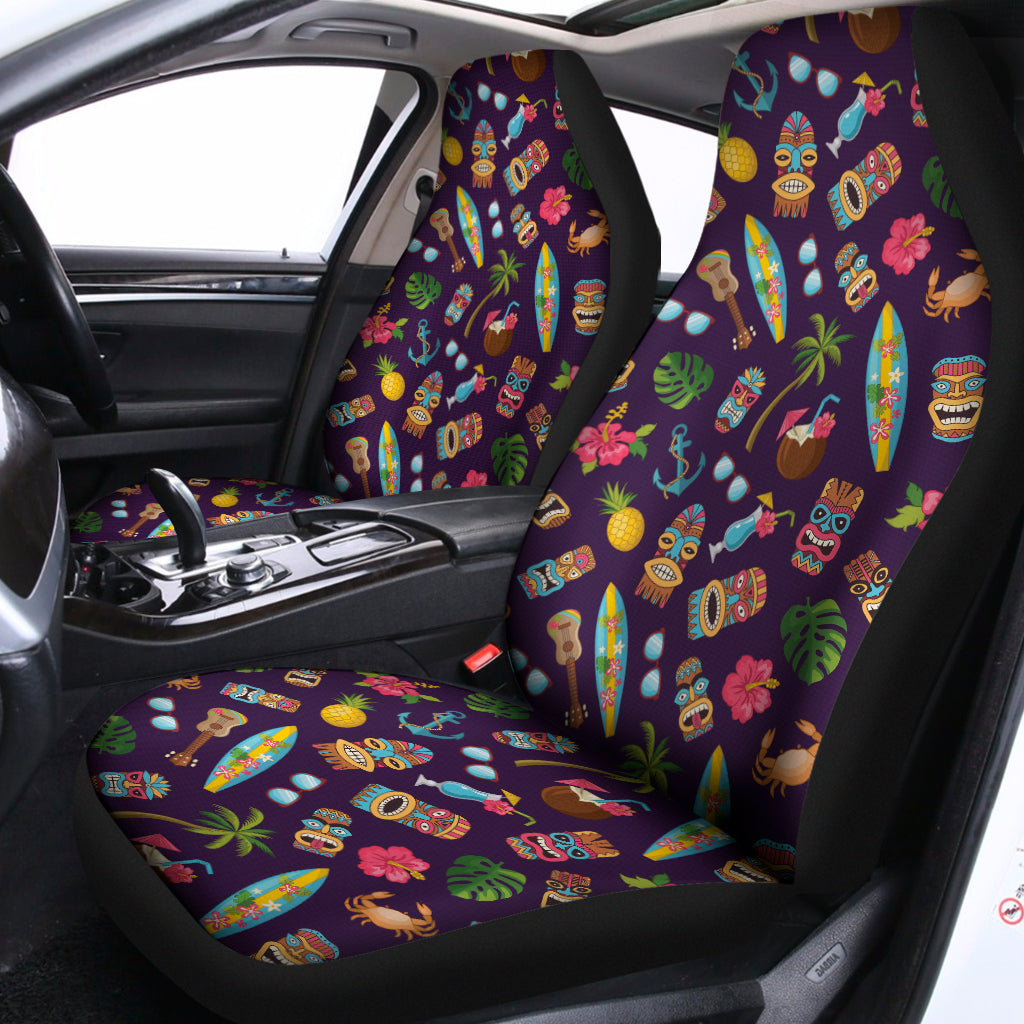 Summer Totem Pattern Print Universal Fit Car Seat Covers