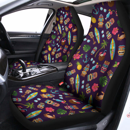 Summer Totem Pattern Print Universal Fit Car Seat Covers