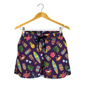 Summer Totem Pattern Print Women's Shorts