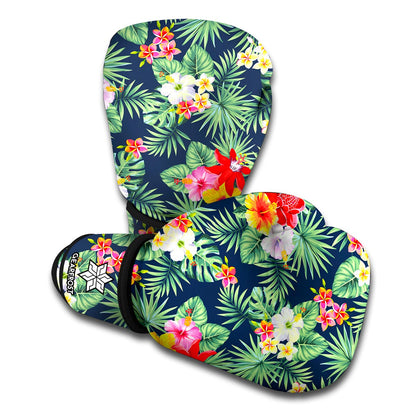 Summer Tropical Hawaii Pattern Print Boxing Gloves