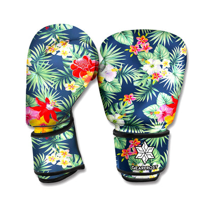 Summer Tropical Hawaii Pattern Print Boxing Gloves
