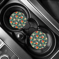 Summer Tropical Hawaii Pattern Print Car Coasters