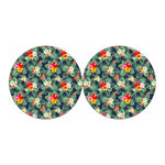 Summer Tropical Hawaii Pattern Print Car Coasters