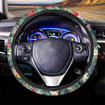 Summer Tropical Hawaii Pattern Print Car Steering Wheel Cover