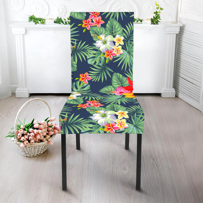 Summer Tropical Hawaii Pattern Print Dining Chair Slipcover