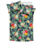 Summer Tropical Hawaii Pattern Print Duvet Cover Bedding Set