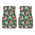Summer Tropical Hawaii Pattern Print Front Car Floor Mats