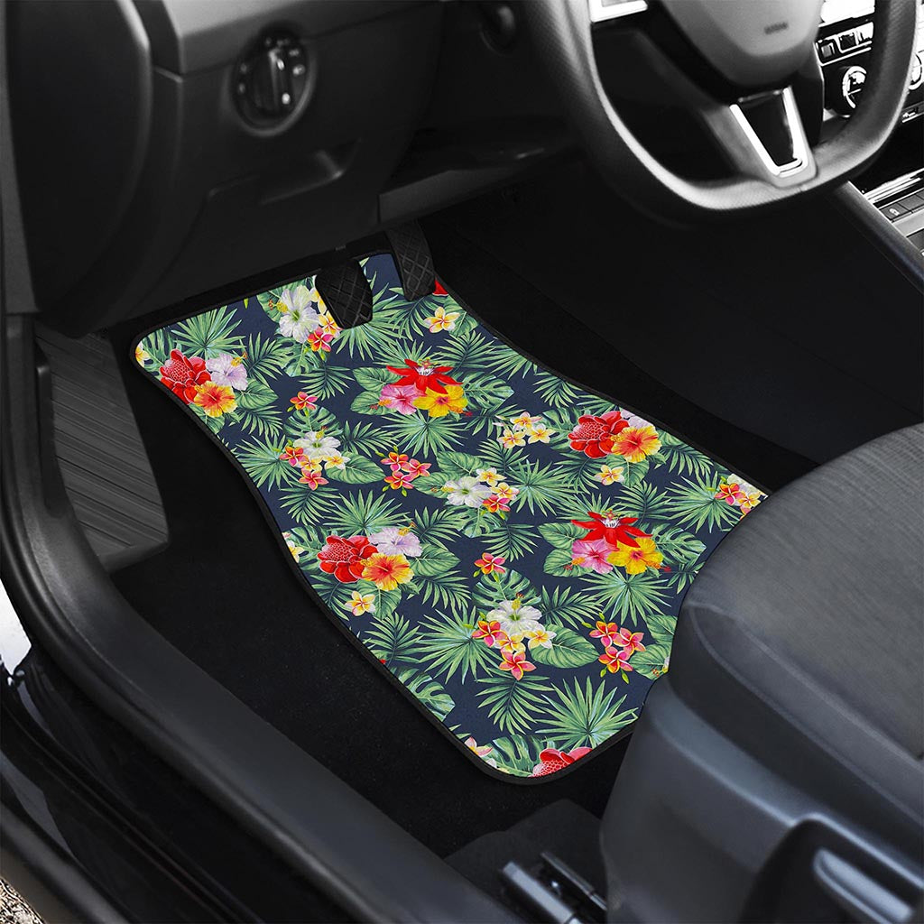 Summer Tropical Hawaii Pattern Print Front Car Floor Mats